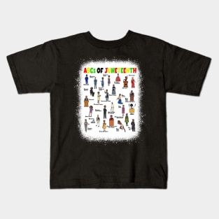 Juneteenth 1865 African American Black History Kids T-Shirt